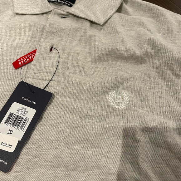NWT CHAPS POLO // MENS - Picture 4 of 4
